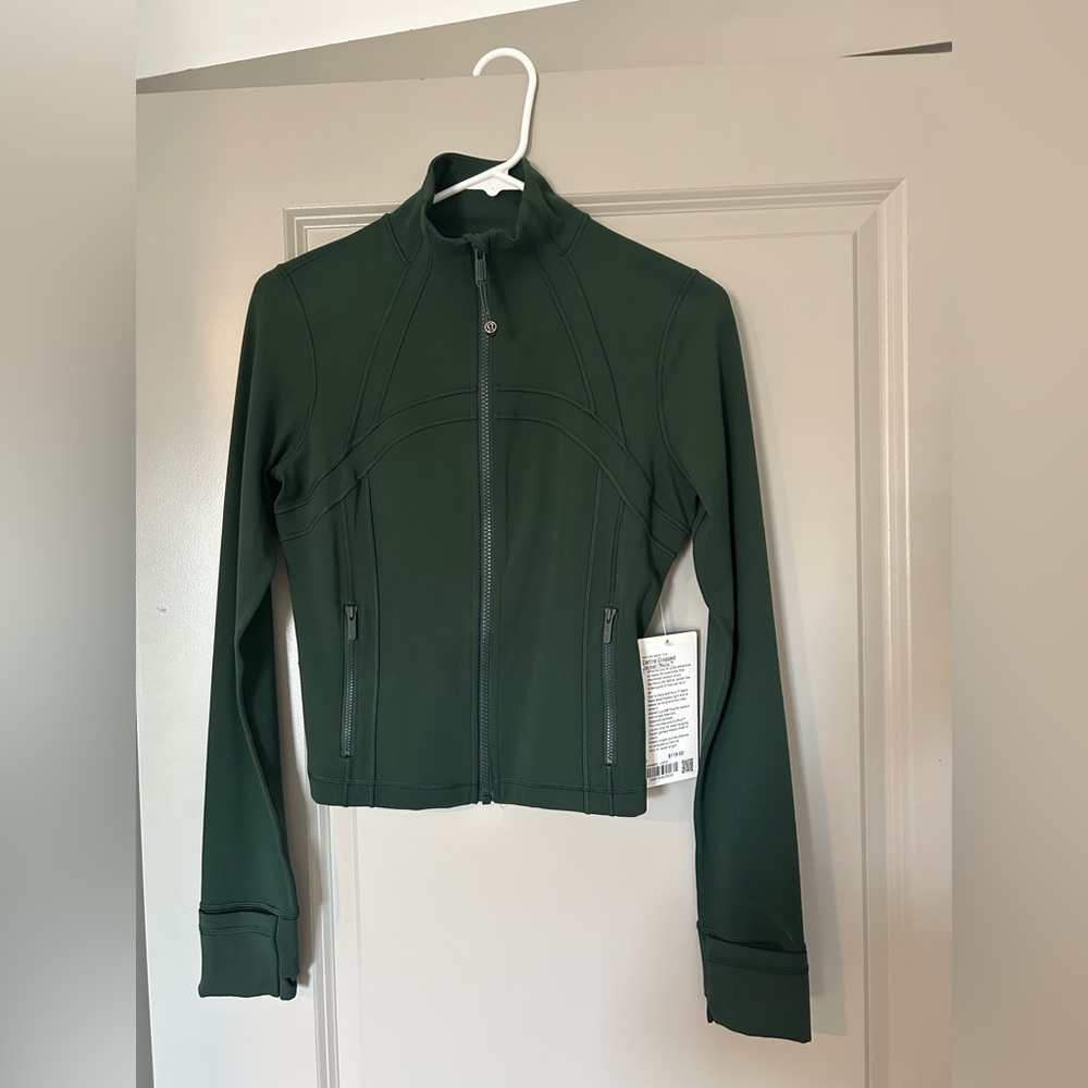 Lululemon cropped nulu define jacket